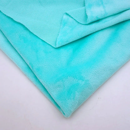 Tela Minky de 160 cm/63 pulgadas de ancho, tela de felpa súper suave para muñecas y franela suave para juguetes de bricolaje, se vende por metros