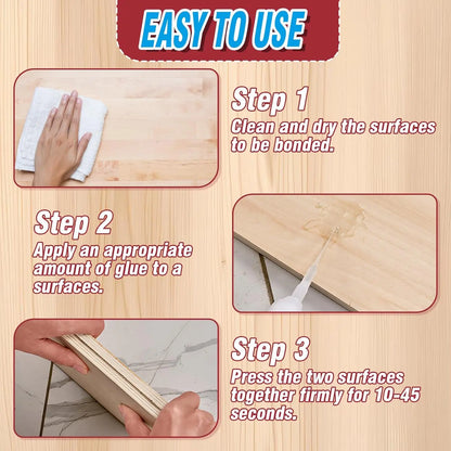 LOOLIFL 502 Super Glue Instant Quick-drying Cyanoacrylate Adhesive Leather Rubber Glass Wood Metal Strong Bond Liquid Glue Tool