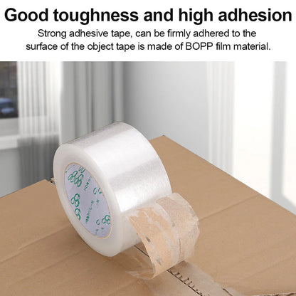 Transparent Sealing Tape White High Viscosity Packaging Express Logistics Workshop Home Strong Home Office