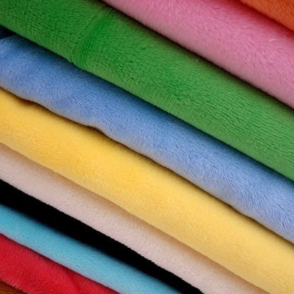 Tela Minky de 160 cm/63 pulgadas de ancho, tela de felpa súper suave para muñecas y franela suave para juguetes de bricolaje, se vende por metros