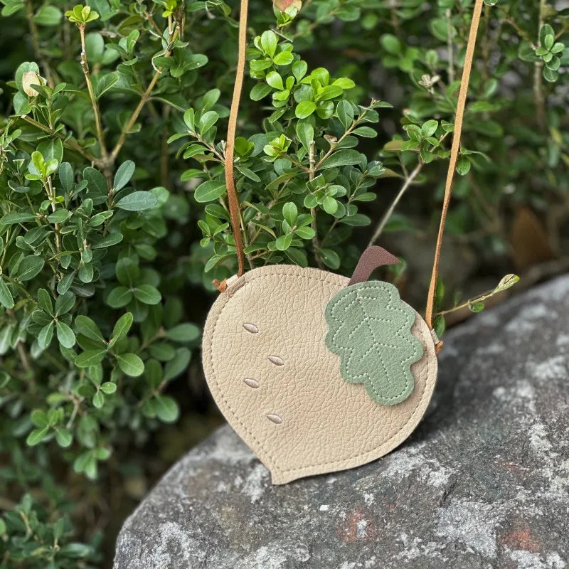 New Girls Messenger Bag, Kids Cute Pumpkin Fruit Pattern Children's Bag, Children Cute Single Shoulder Crossbody Bag