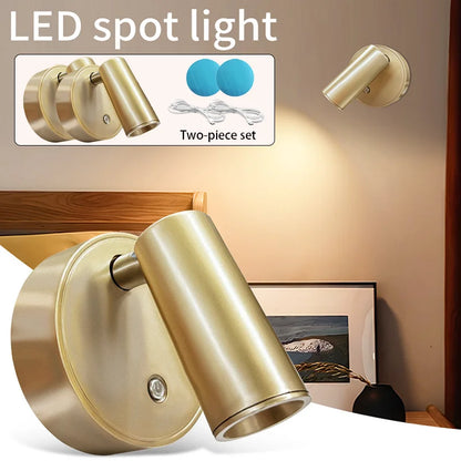 LED Magnetic Wall Lamp, USB Rechargeable, Touch Switch, Adjustable Brightness, Ideal for Bedroom, Dining Room, Party, Art Decor