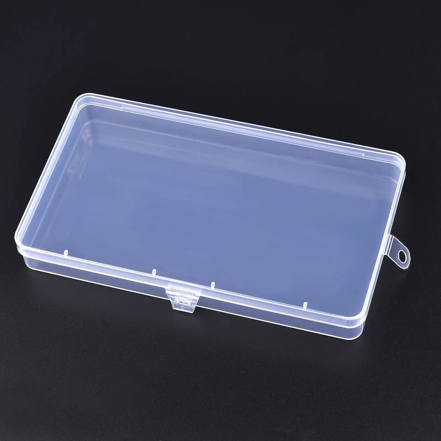 Plastic Transparent Storage Box Jewelry Beads Container Jewelry Tools Accessories Box Small Items Sundries Organizer Case
