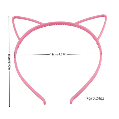 Carto Cat Ears Headbands Kids Fashion for Women Girls Hairband Sexy Selfie Headband Party Photo Prop Animal Hair Hoop Accessories