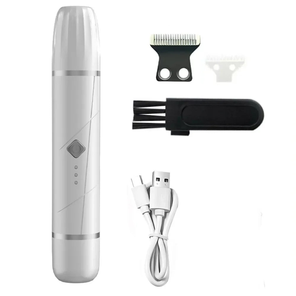 Professional Pet Electric Hair Clippers Waterproof USB Charging Dog Hair Clipper Silent Cat Grooming Clippers for Cats and Dogs