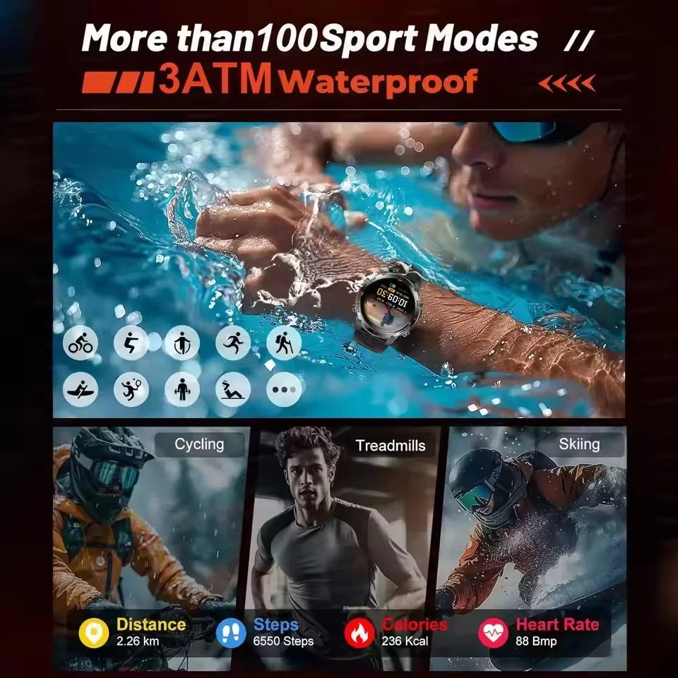 New Professional GPS Sports Smart Watch, Outdoor RIDE Run GPS track Swim Watchs Compass Altimeter, 3ATM Sports Bracelets, men, ladies