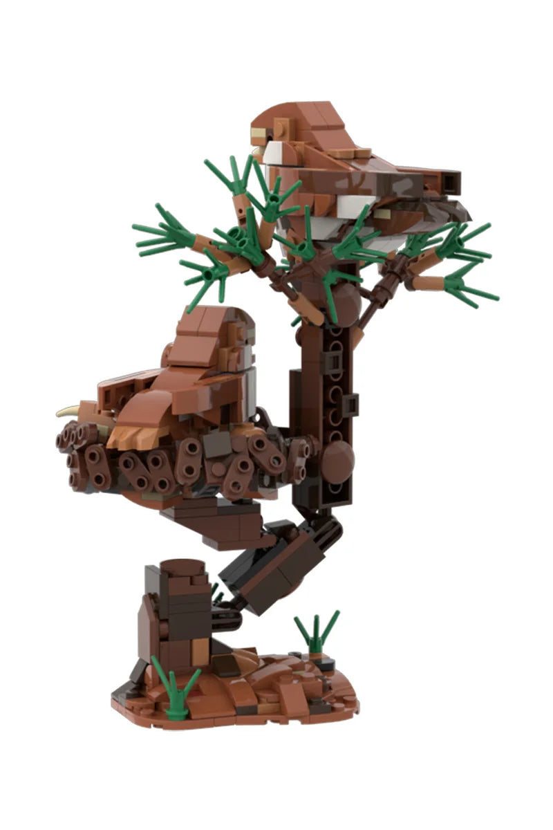MOC Raven Model Building Blocks Sets Clever Raven Black Bird 3D Home Ornament Brick STEM Toy Adult Valentine's Day Gift