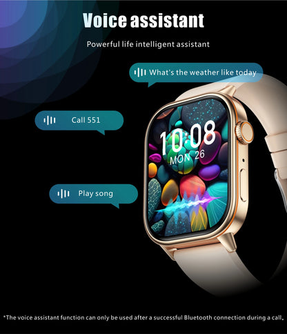 NEW Fashion Built-in 6 Stars GPS Position Smart Watch, Women 2.01'' AMOLED HD Screen IP68 Waterproof Sport  Bracelets For Ladies