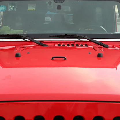 Car Hood Handle Bracket Rubber Cushion Bump Rest Stop Bonnet for Jeep Wrangler TJ 1997-2006 JK 2007-2018 Exterior Accessories