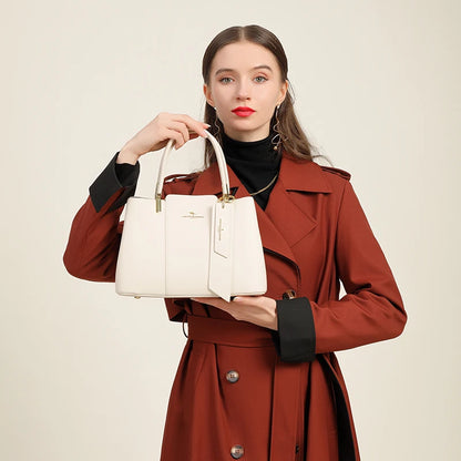 Luxury Handbag Fashion Print Large Capacity Soft Leather Women Shoulder Crossbody Bag Leisure Designer Ladies Purses and Handbag