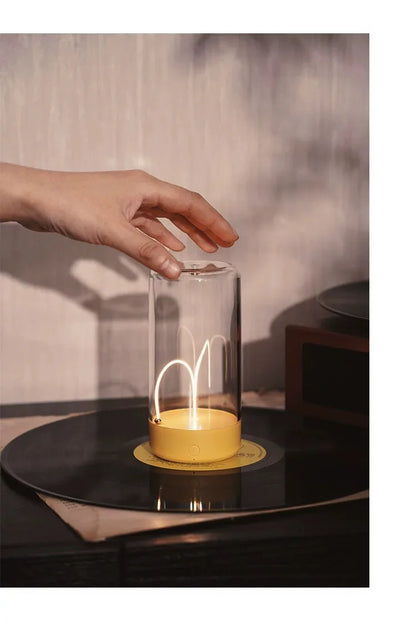 Portable quantum wire ambient magnetic light, Type-C charging, eye protection function, bedroom, study, camping, Christmas gift