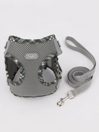 1pc Dog Harness, Anti-Pull, Pet Harness, Adjustable, Easy to Control, Suitable for Small, Medium Dogs