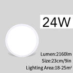 MARPOU Living Room lights LED Ceiling Lamp Ultra-thin Cold White 9W 13W 18W 24W lighting fixture Ceiling Lights Bedroom  kitchen