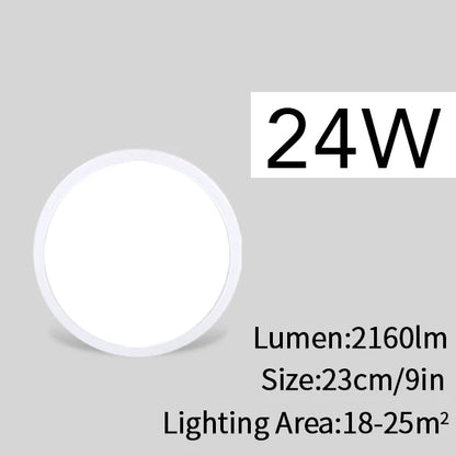 MARPOU Living Room lights LED Ceiling Lamp Ultra-thin Cold White 9W 13W 18W 24W lighting fixture Ceiling Lights Bedroom  kitchen