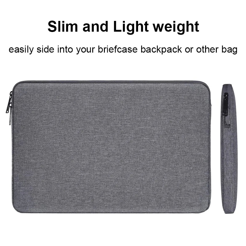 Waterproof Laptop Bag Sleeve, Tablet Cover, 11 12 13 14 15 15.6 Inch For MacBook Air Pro Xiaomi Dell Acer, Notebook Computer Case