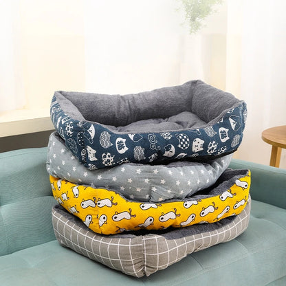 Pet Winter Nest Cat Beds Thicken Pet Mats Dog Bed for Small Medium Large Pet Dogs Sofa Bed Keep Warm Kennel Sleeping Beds