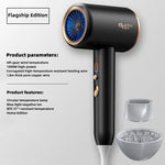 New Generation High-Speed Hair Dryer 2400W High-Power Blue Light Negative Ion Ultra Silent Recommended For Home Hair Salons