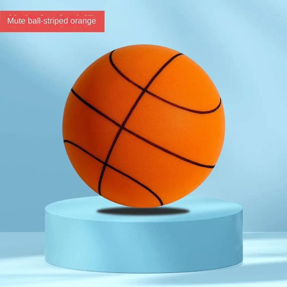 Baloncesto de entrenamiento silencioso de 18 cm/22 cm/24 cm, alta elasticidad, bajo nivel de decibelios, pelotas que rebotan ligeras, amortiguación, pelota muda que rebota