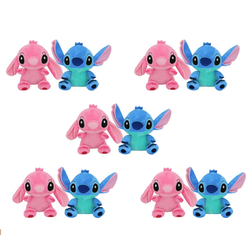 Modelos de peluches de Stitch, decoración de peluches de dibujos animados, muñecos de peluche de anime, peluches Kawaii, regalos de Navidad y cumpleaños