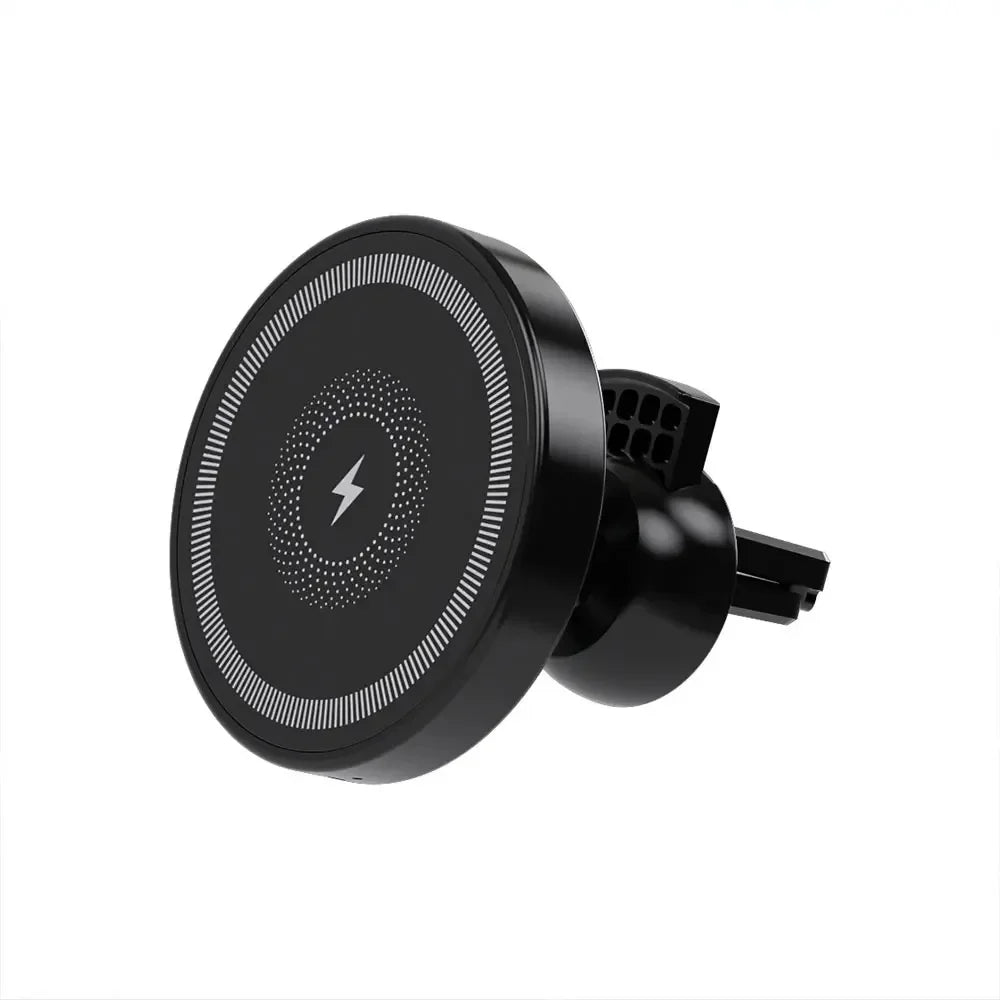 Car Phone Holder Magnetic Wireless Charge Cellphone Bracket For iPhone Magsafe 16 15 14 13 12 Fast Charging Air Vent Stand Mount