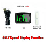 New M22 Car GPS Head-Up Display Speed, RPM (Revolutions Per Minute) in KMH (Kilometers Per Hour) or MPH (Miles Per Hour), HUD GPS Speedometer Projector Screen Dashboard with Odometer and Overspeed Alarm