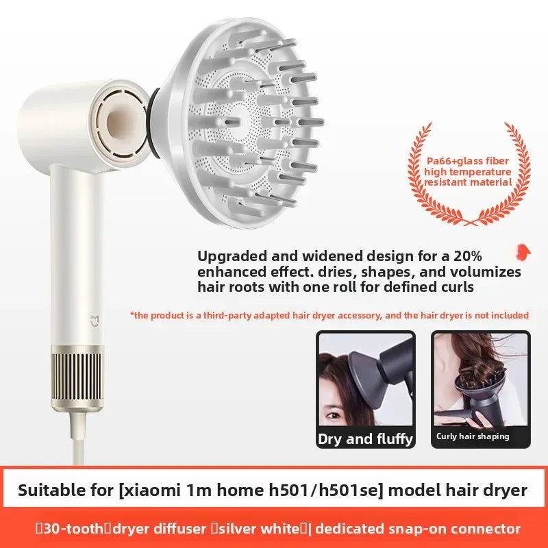H501/H501SE for Xiaomi Mijia Hair Dryer Drying Styling Nozzle Accessories