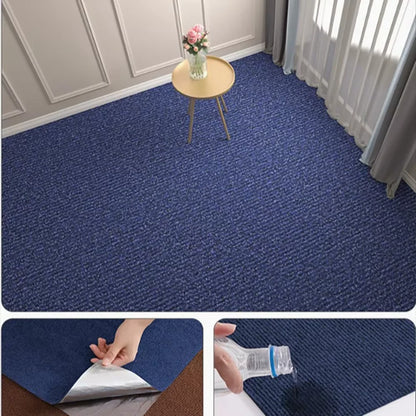 40cmX3m Kitchens Bedroom Rug, Water Uptake Home Decor Self-adhesive Room Decoration Bathroom Rugs, Solid Color Carpet For Living Room