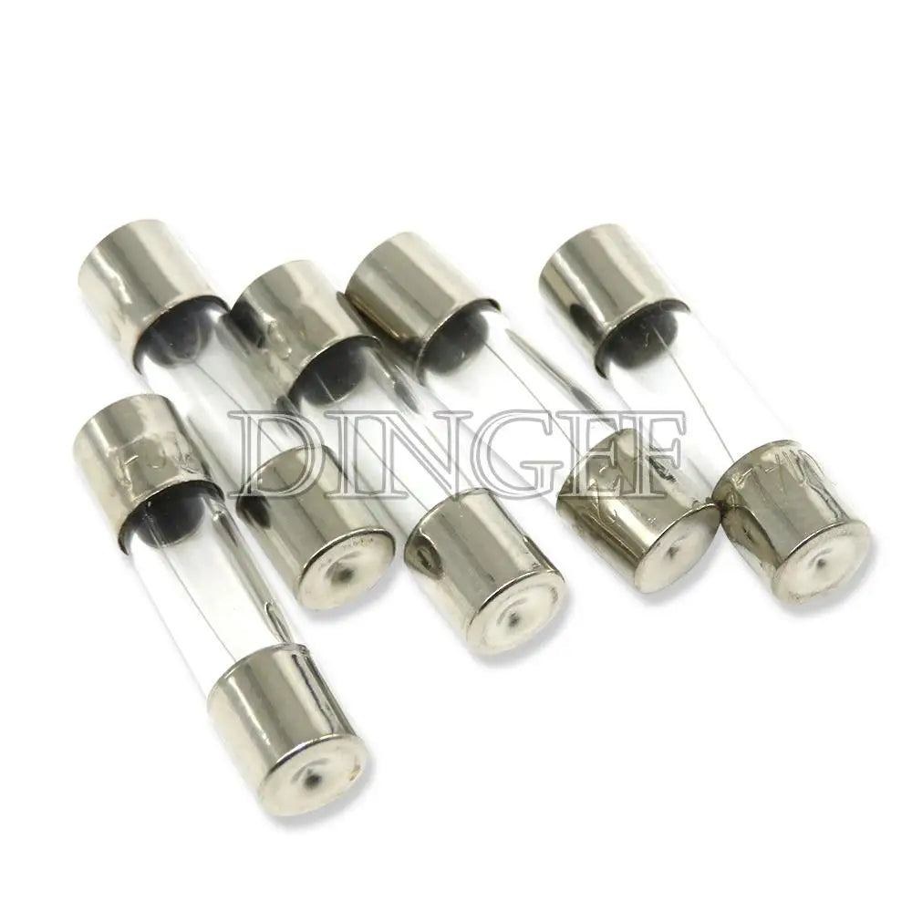 100PCS, 5*20mm 6*30mm Fast Blow Glass Tube Fuses, 5x20mm 6x30mm 250V 0.5A 1A 2A 3A 4A 5A 6A 8A 10A 15A 20A 25A 30A 0.75A AMP Fuse