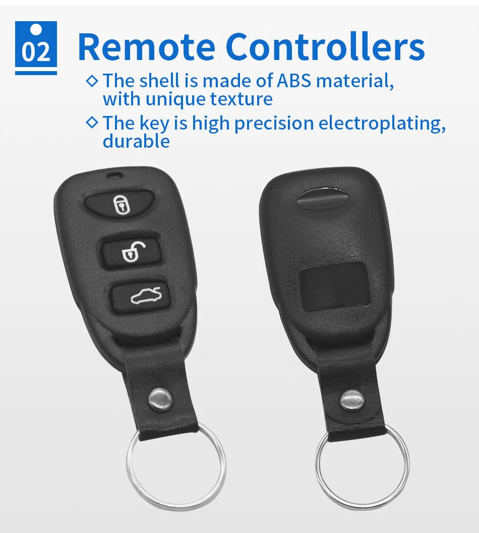 12V, new General Motors door lock, car remote control control, keyless access system, remote unlocking, car lock