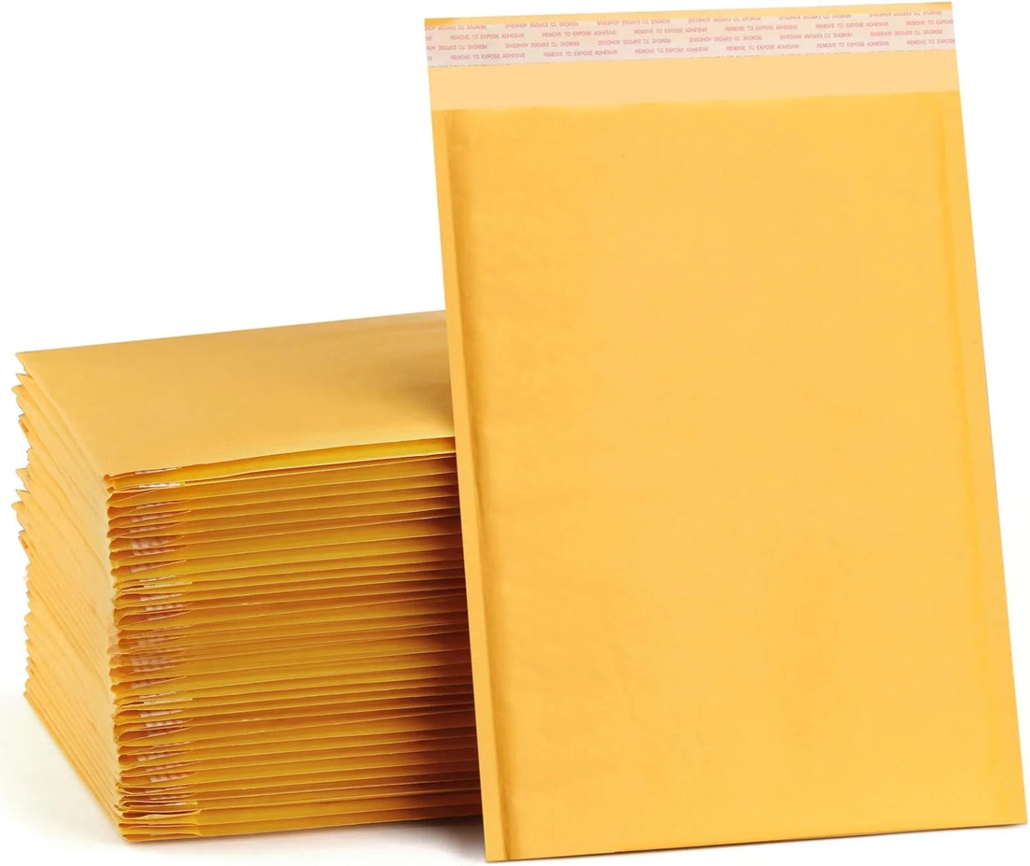 Kraft Bubble Mailers, Self Seal Adhesive Shipping Bags, Cushioning Padded Envelopes for Shipping, Mailing, Packaging