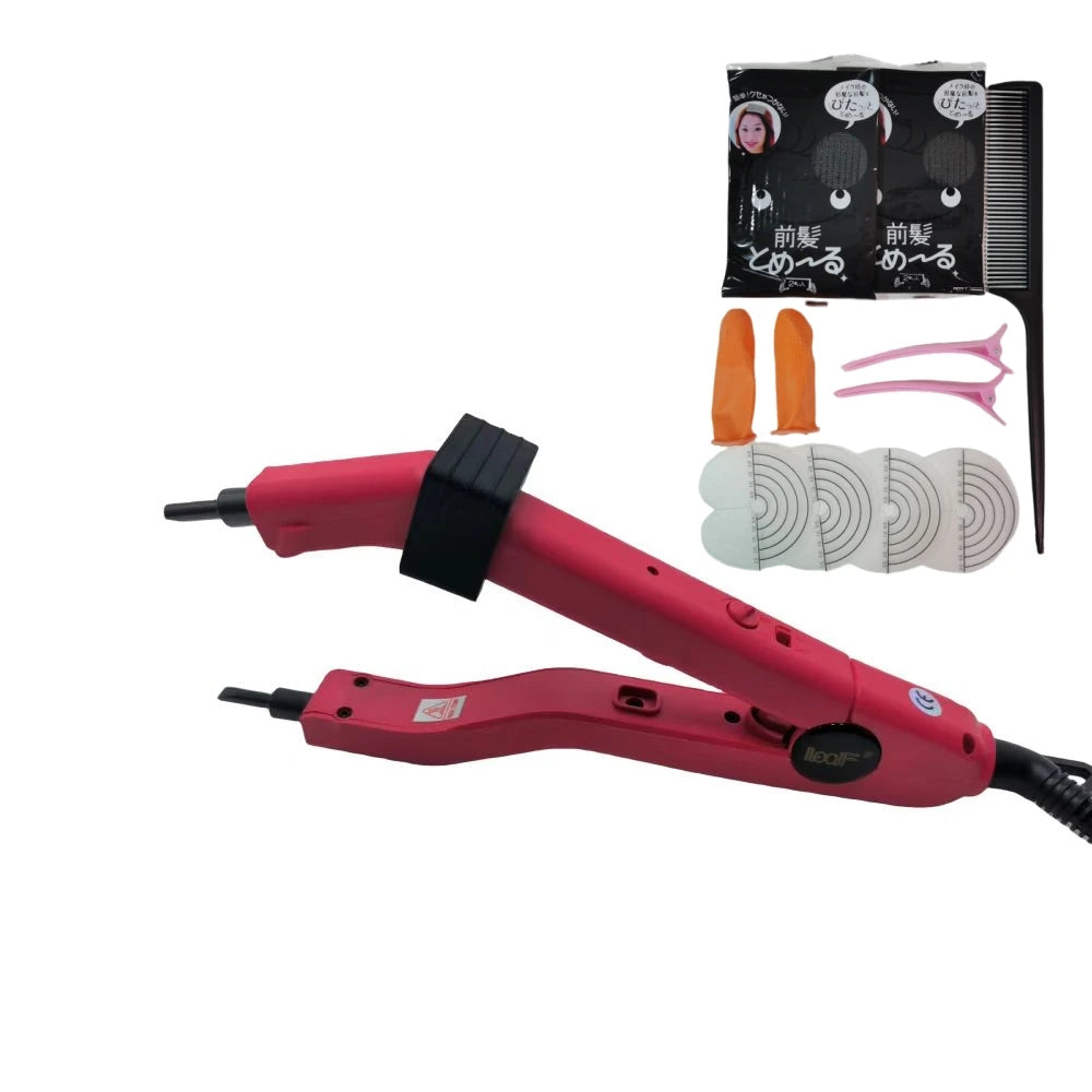 L609 A/B /C Adjustable Extension Tongs 1 Pcs Fusion Iron Hair Connectors Keratin Bonding Keratin Welding Machine Hair Salon Tool
