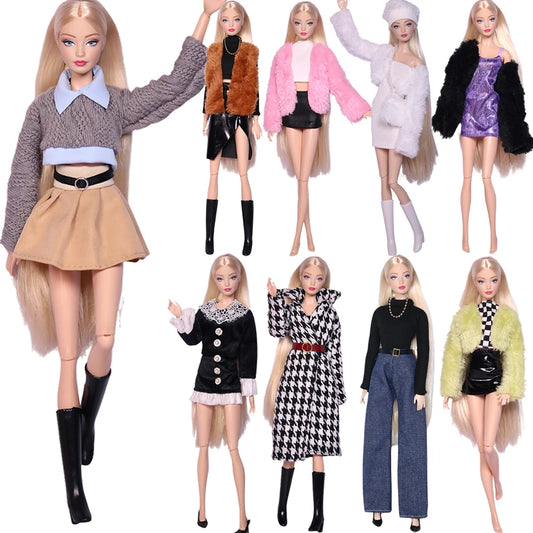 Doll Outfits For 11.5 Inch Doll, Doll Shoes, Princess 1/6 Doll Clothes, Dolls Accessories For BJD Doll Dress, DIY Gift Toy  JJ, NK
