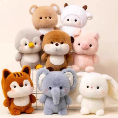 15cm Cute Animal Plush Toy Children's Tabletop Doll Ornaments Companion Doll Birthday Christmas Gifts Soft Sleeping Companion Kawaii