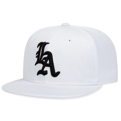 Sombreros de hip-hop unisex con bordado de letras góticas, gorras de béisbol informales ajustables para primavera y otoño, sombrero de protección solar
