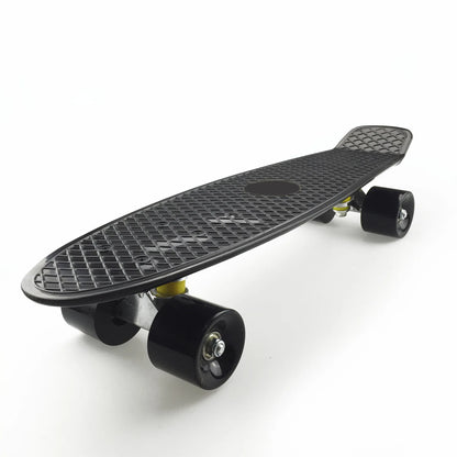 58cm Skateboard Kids Learner Retro Cruiser 22inch Children's Skateboard