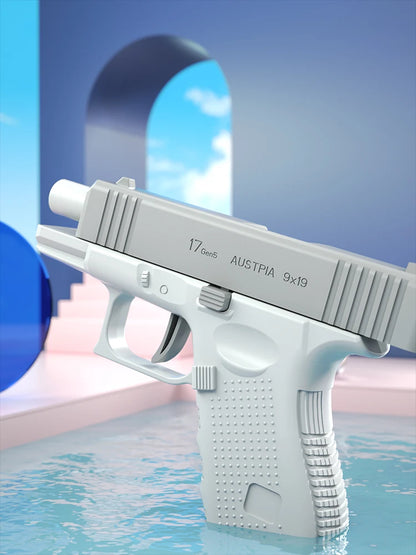 Summer Water Gun, Non-Electric, High-Pressure, Fully Automatic Shooting, Water Beach Toy Gun for Kids, Children, Boys, Girls