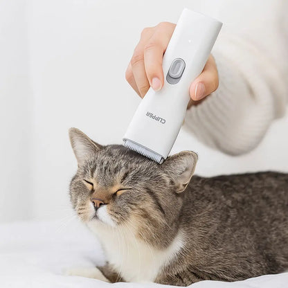 Professional Pet Electric Hair Clippers Waterproof USB Charging Dog Hair Clipper Silent Cat Grooming Clippers for Cats and Dogs