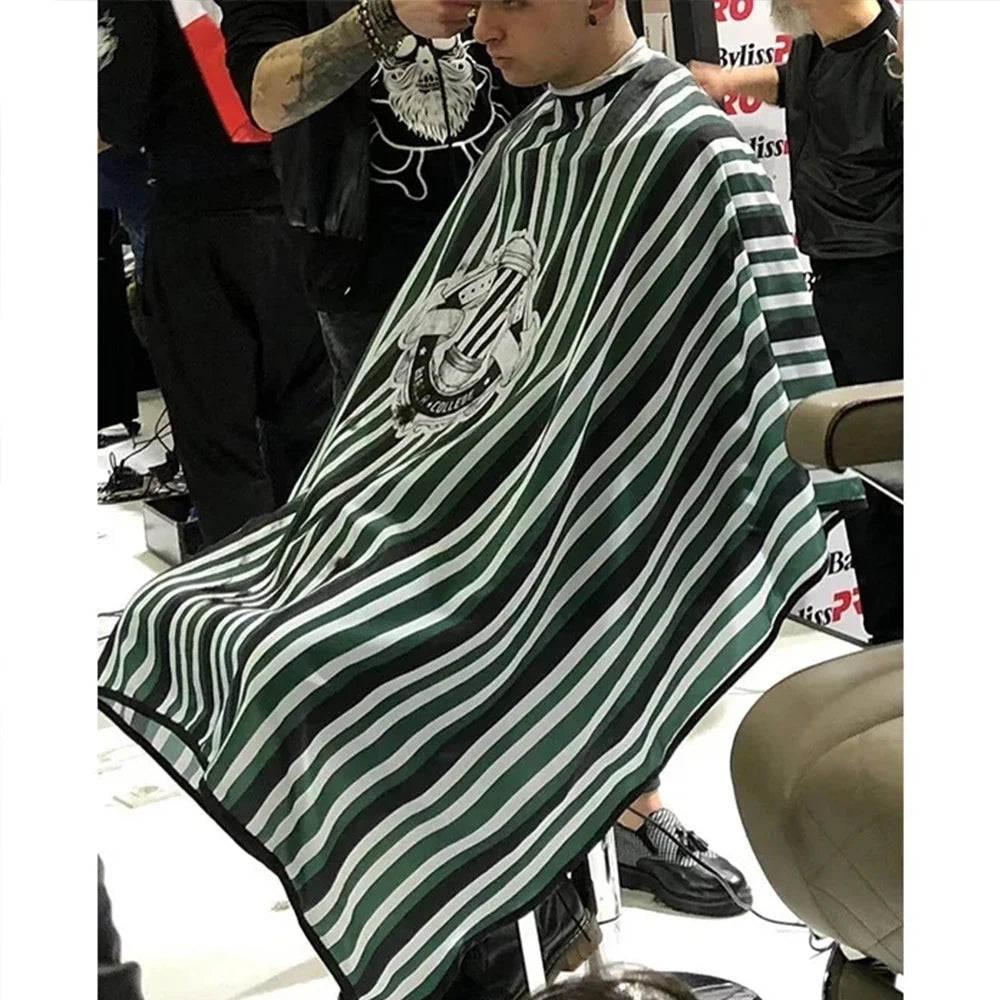 2/3 Pieces Antistatic Hairdresser Apron Hair Cut Cape Hairdressing Gown Cape Hair Barber Cutting Dye Apron Salon Styling Cloth