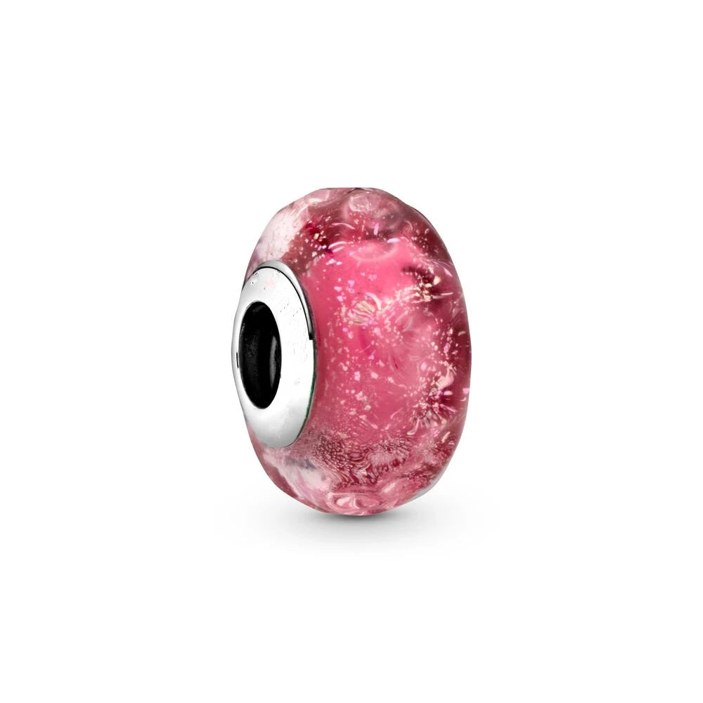 Hot New Color Murano Glass Series Charm Beads Fit Original European Silver Bracelet Necklace DIY Women Fashion Jewelry Gift 2026