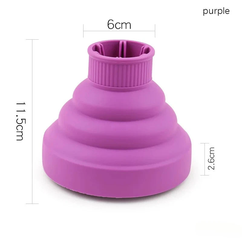 Universal Blow Dryer Diffuser Attachment for Curly Thick Hair Collapsible Hairdryer Blower Diffuser Hairdressing Styling Tools