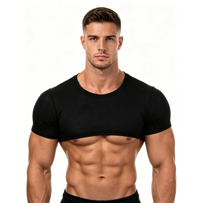 Camiseta de manga corta para hombre, sexy, con cuello redondo, camisetas de verano Y2k, estampado de letras "Yes Daddy", ropa de hombre, tops, disfraz de fiesta