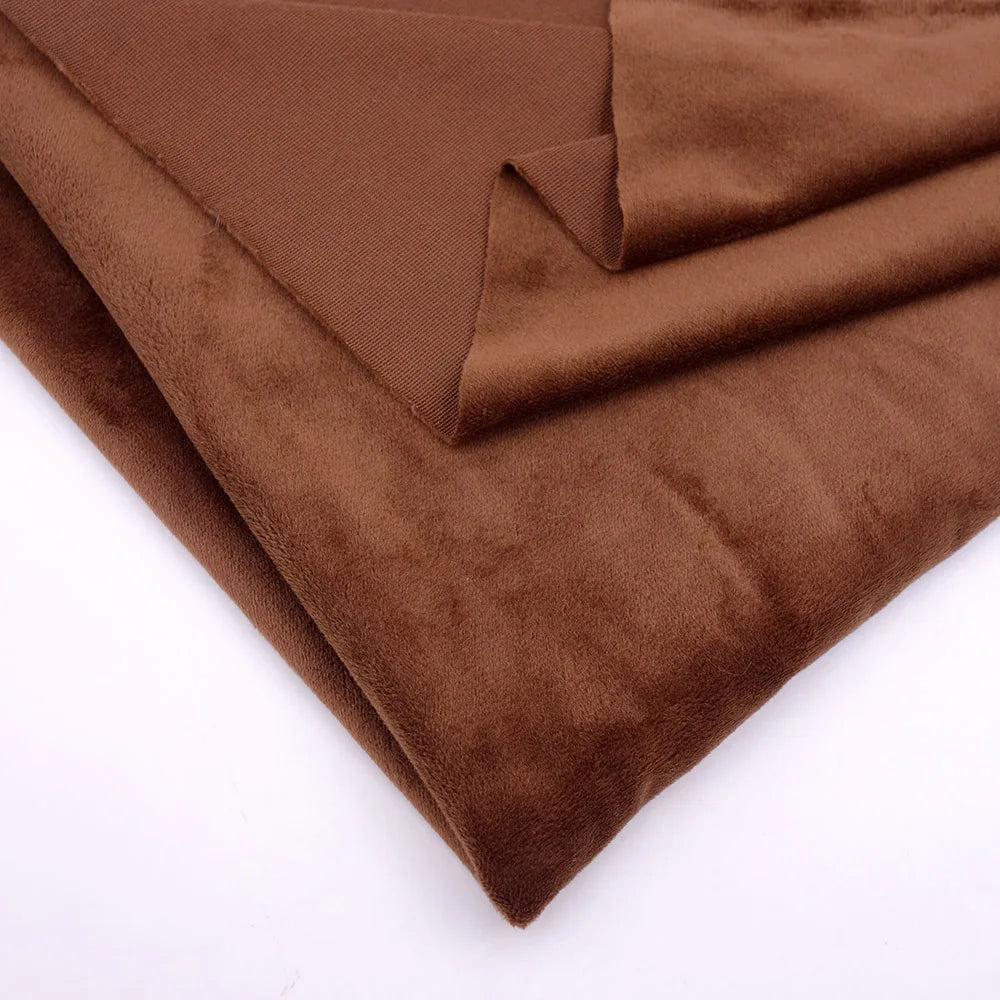 Tela Minky de 160 cm/63 pulgadas de ancho, tela de felpa súper suave para muñecas y franela suave para juguetes de bricolaje, se vende por metros