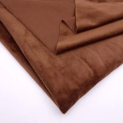 Tela Minky de 160 cm/63 pulgadas de ancho, tela de felpa súper suave para muñecas y franela suave para juguetes de bricolaje, se vende por metros