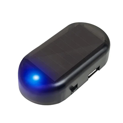 Car Fake Security Light Solar Powered Simulated Dummy Alarm Wireless Warning Anti-Theft Caution Lamp LED Flashing Lights