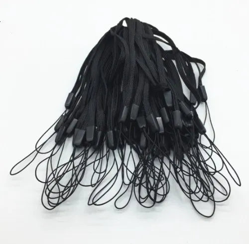 20Pcs Hand Wrist Lanyard Strap String Short Grip Lanyard for USB Flash Drive Keychain ID Badge Holder Phone Straps DIY Hang Rope