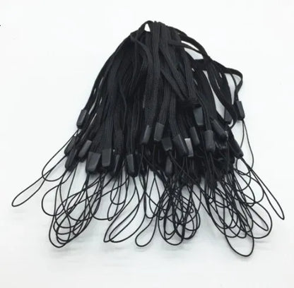 20Pcs Hand Wrist Lanyard Strap String Short Grip Lanyard for USB Flash Drive Keychain ID Badge Holder Phone Straps DIY Hang Rope