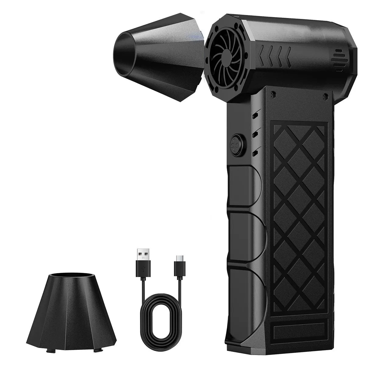 Brushless Wireless Jet Fan Turbo 110000rpm Air Blower For Car Cleaning With LED Light Digital Display Portable Outdoor BBQ Use