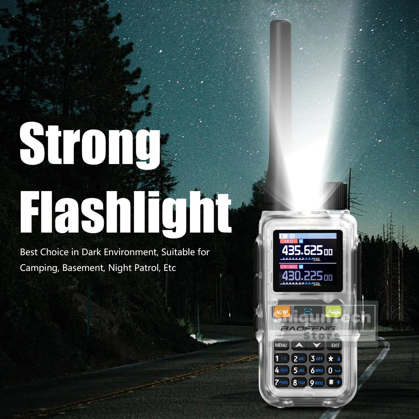 Baofeng UV 5R Mini Walkie Talkie Banda Aérea UHF/VHF Doble Vigilancia Doble PTT Programación Bluetooth Tipo-C Camping Radioaficionado Actualización 5R