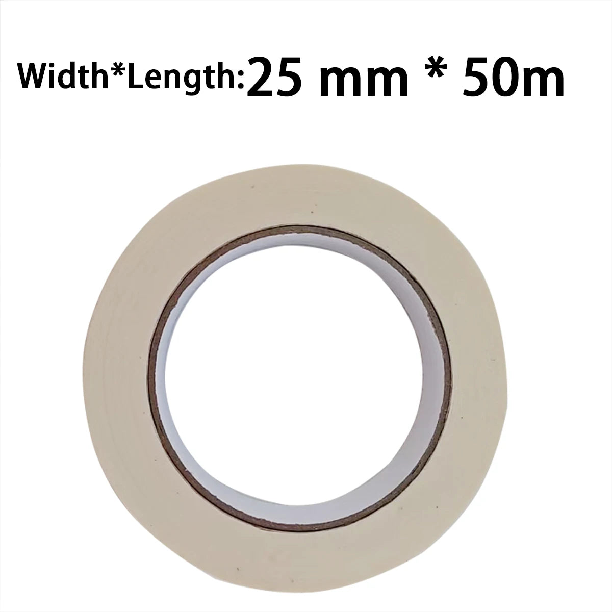 Cinta de carrocero blanca de 20 m/50 m, grabable, selladora, autoadhesiva, impermeable para pintura artística, bocetos, coches, bricolaje, papel, material escolar
