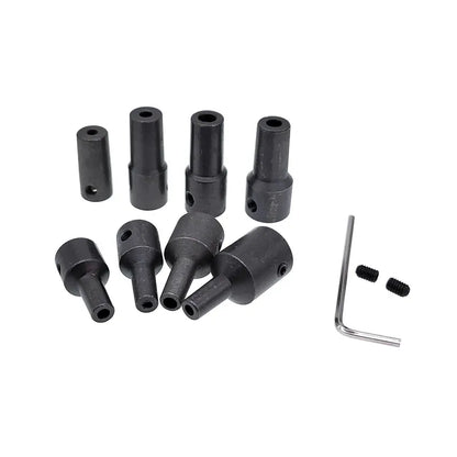 1PCS JT0 B10 B12 0.6-6mm 0.3-4mm 1.5-10mm Drill Chuck Adaptor Connecting Rod Shaft Sleeve Steel Copper Coupling 4/5/6/8/10/12mm